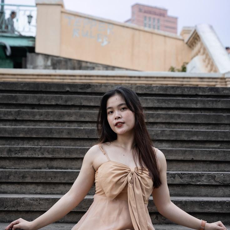 Portrait of Maya Chen, group coordinator and fusion cooking expert